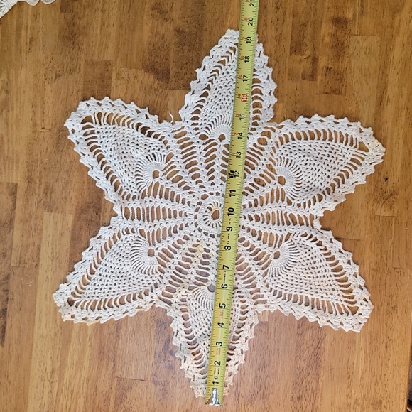 A Vintage Crocheted Doily - Picture 2 of 2